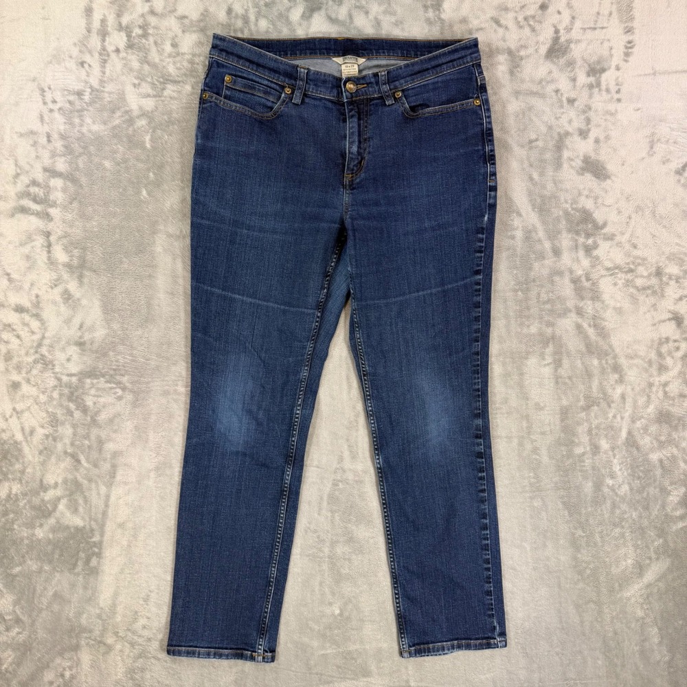 Duluth Trading Straight Leg Jeans Women's Size 10 - 10x29 Blue Denim Pants